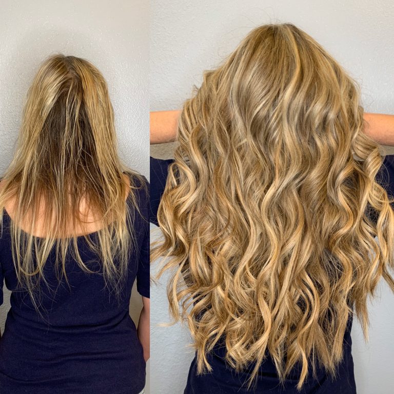 Hair Extensions Before And After See The Amazing Results In Frisco