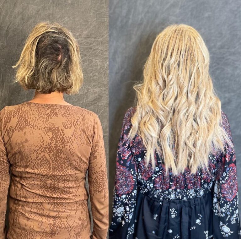 Hair Extensions Before And After - See The Amazing Results In Frisco ...